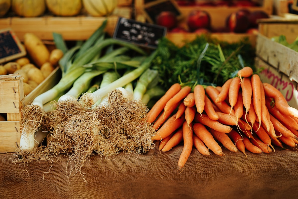 Alimentos frescos y saludables